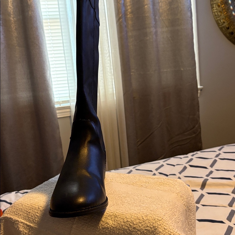 Karen Scott  Black Knee-High Women's Boots